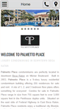 Mobile Screenshot of palmettoplacebocaraton.com